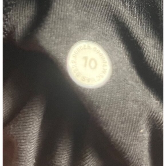 Lululemon Womens Scuba High-Rise Jogger Fleece Black Drawstring Size 10 W5CVAS - Picture 3 of 13